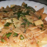 Farfalle con Rucola in Salsa Rosa – Ricette Vegane