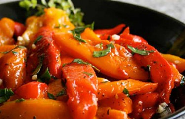 peperoni in agrodolce - ricette vegetariane